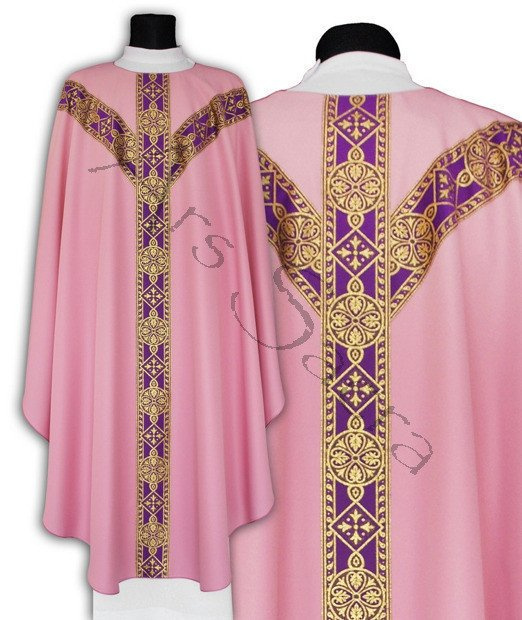 Semi Gothic Chasuble GY201-R