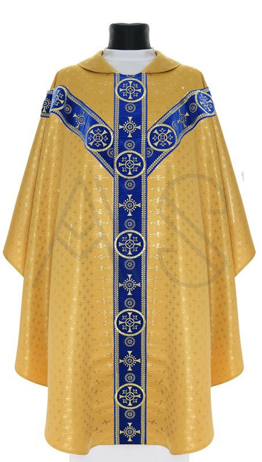 Semi Gothic Chasuble Y579-AGN61