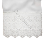 Alb with large lace A11-B