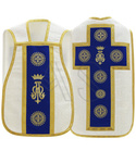 Chasuble romaine mariale R772-KN25
