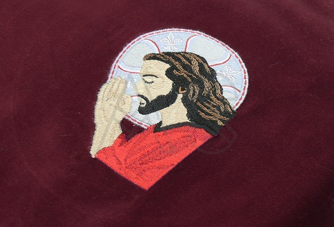 Gotische Kasel "Jesus im Garten Gethsemane" G421-AC