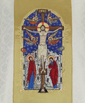 Chasuble gothique "Crucifixion" 747-FG25